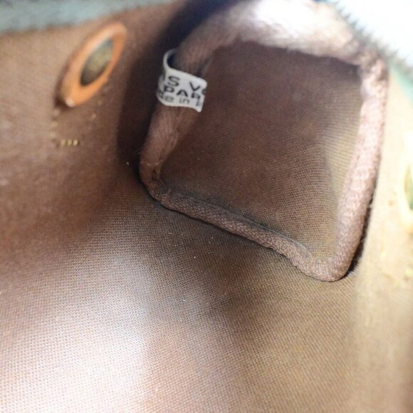 LOUIS VUITTON Mini Speedy 2Way Hand Bag Monogram Leather Brown - Picture 13 of 15